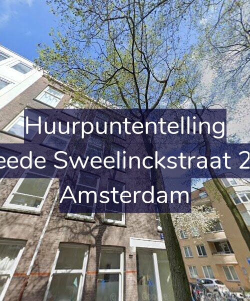 Foto gevel Huurpuntentelling voor Tweede Sweelinckstraat 22-2, Amsterdam