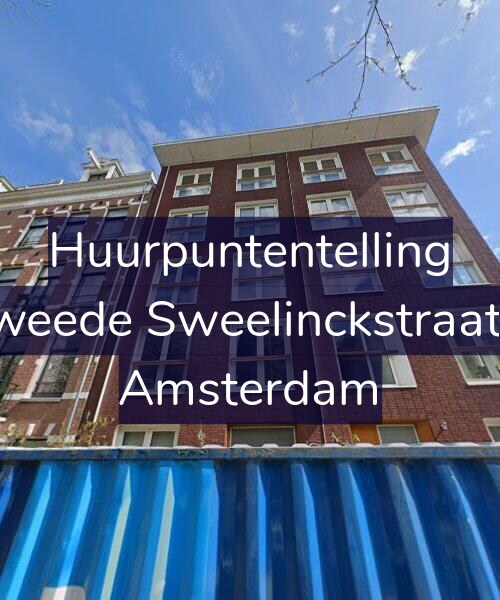 Foto gevel Huurpuntentelling voor Tweede Sweelinckstraat 3, Amsterdam