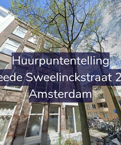 Foto gevel Huurpuntentelling voor Tweede Sweelinckstraat 22-1, Amsterdam