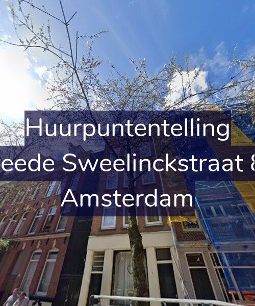 Foto gevel Huurpuntentelling voor Tweede Sweelinckstraat 8-3, Amsterdam