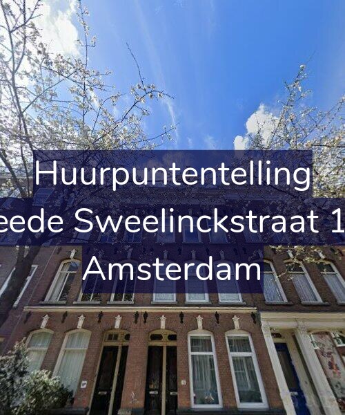 Foto gevel Huurpuntentelling voor Tweede Sweelinckstraat 16-2, Amsterdam