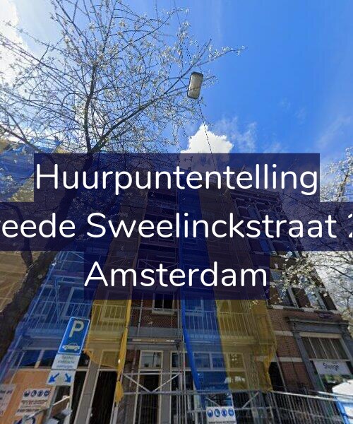 Foto gevel Huurpuntentelling voor Tweede Sweelinckstraat 2-2, Amsterdam