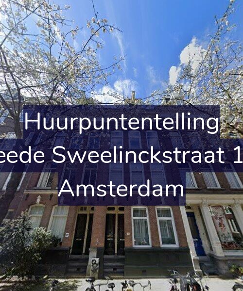 Foto gevel Huurpuntentelling voor Tweede Sweelinckstraat 16-1, Amsterdam