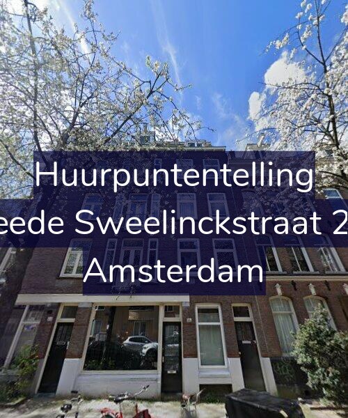 Foto gevel Huurpuntentelling voor Tweede Sweelinckstraat 20-1, Amsterdam