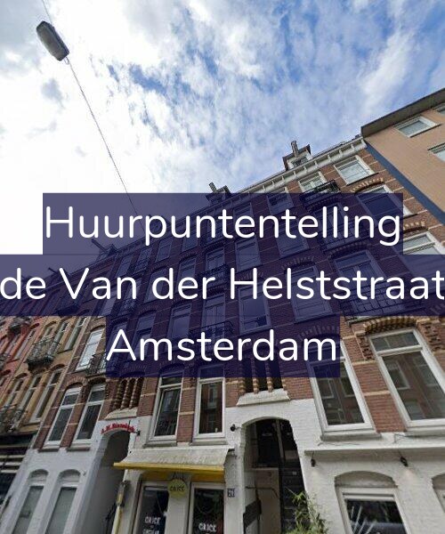 Foto gevel Huurpuntentelling voor Tweede Van der Helststraat 20-3, Amsterdam