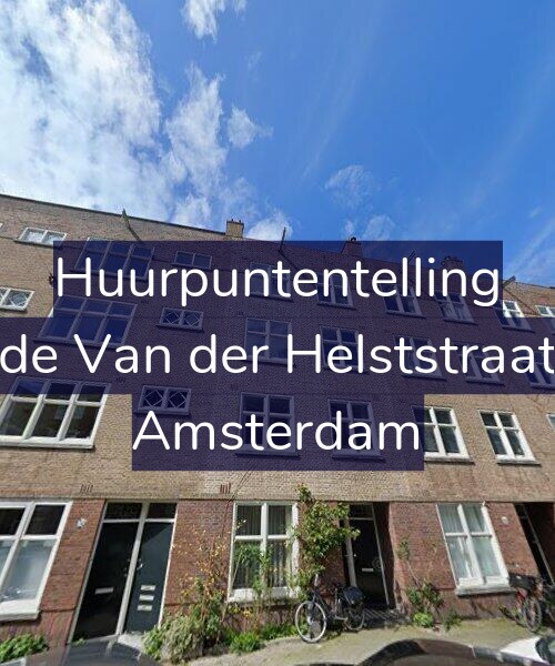 Foto gevel Huurpuntentelling voor Tweede Van der Helststraat 48-1, Amsterdam