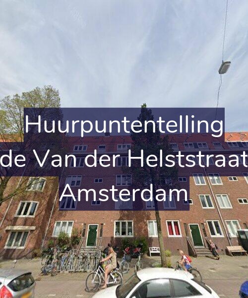 Foto gevel Huurpuntentelling voor Tweede Van der Helststraat 87-4, Amsterdam