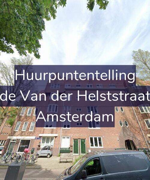 Foto gevel Huurpuntentelling voor Tweede Van der Helststraat 79-4, Amsterdam