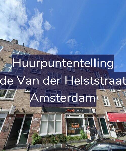 Foto gevel Huurpuntentelling voor Tweede Van der Helststraat 38-1, Amsterdam