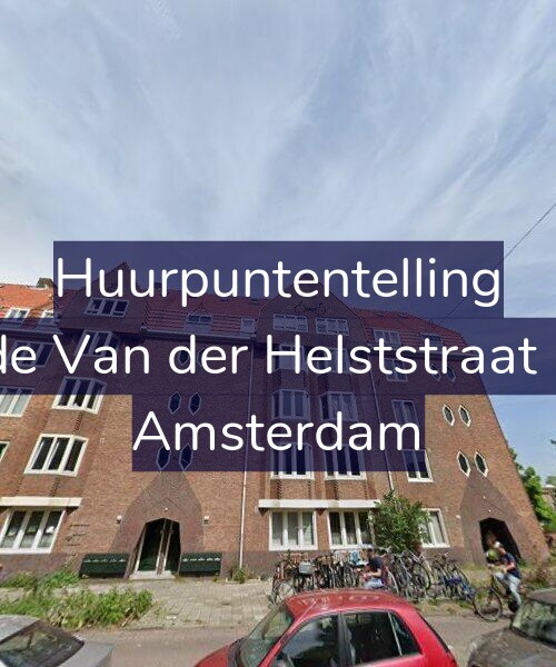 Foto gevel Huurpuntentelling voor Tweede Van der Helststraat 101-H, Amsterdam