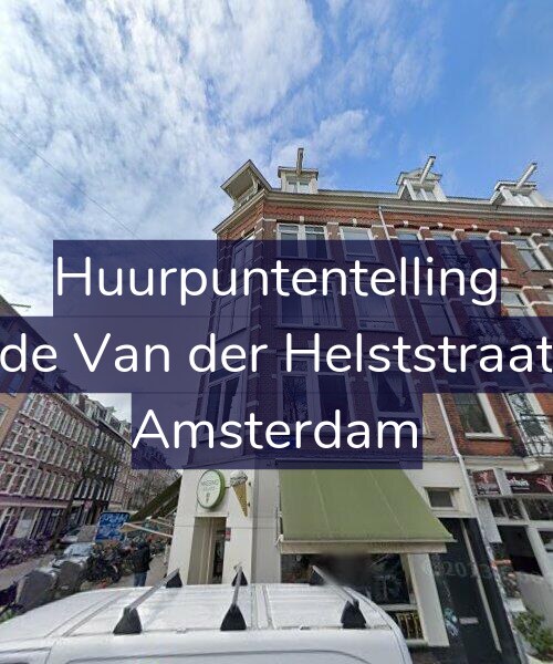 Foto gevel Huurpuntentelling voor Tweede Van der Helststraat 14-1, Amsterdam