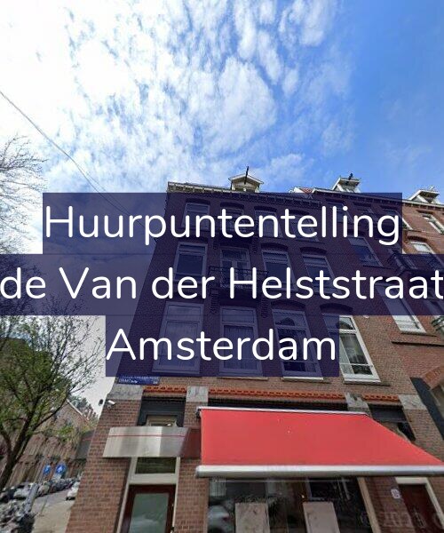 Foto gevel Huurpuntentelling voor Tweede Van der Helststraat 32-3, Amsterdam