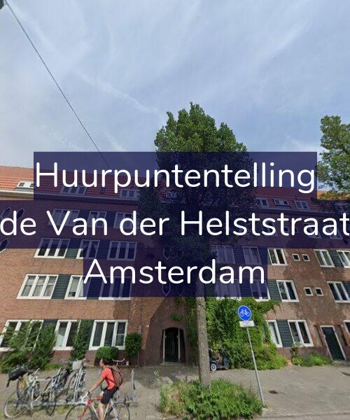 Foto gevel Huurpuntentelling voor Tweede Van der Helststraat 57-3, Amsterdam