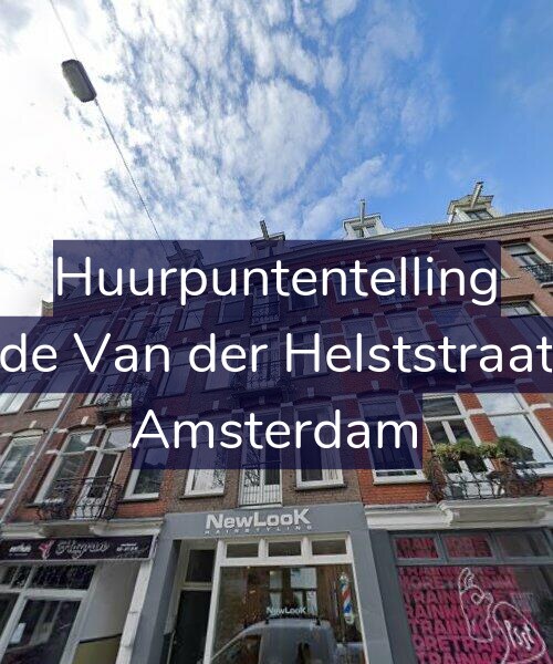 Foto gevel Huurpuntentelling voor Tweede Van der Helststraat 10-2, Amsterdam