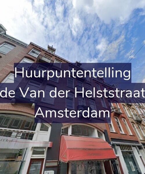 Foto gevel Huurpuntentelling voor Tweede Van der Helststraat 28-3, Amsterdam