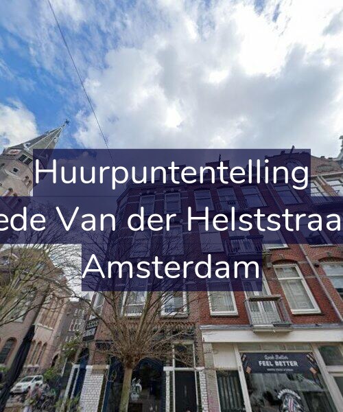 Foto gevel Huurpuntentelling voor Tweede Van der Helststraat 3-2, Amsterdam