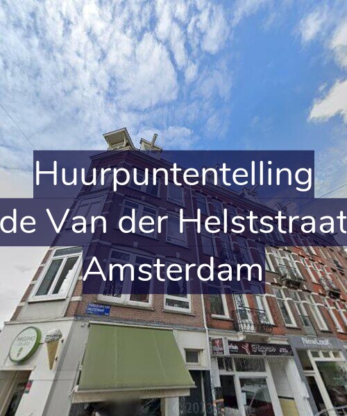 Foto gevel Huurpuntentelling voor Tweede Van der Helststraat 12-2, Amsterdam