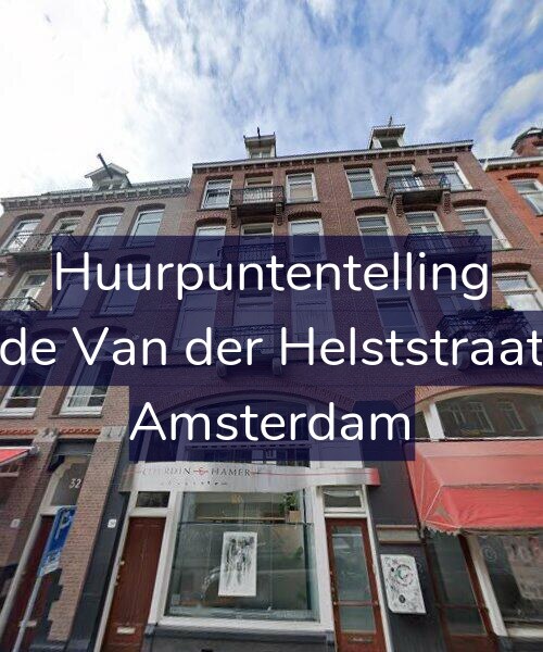 Foto gevel Huurpuntentelling voor Tweede Van der Helststraat 30-1, Amsterdam