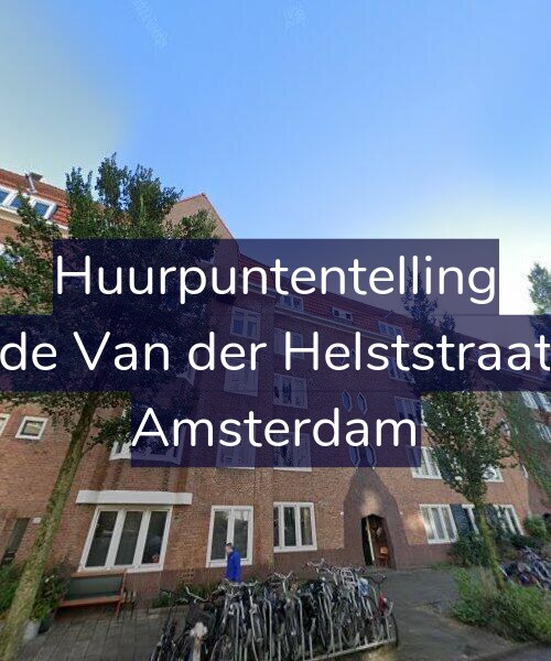 Foto gevel Huurpuntentelling voor Tweede Van der Helststraat 51-1, Amsterdam