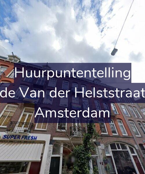 Foto gevel Huurpuntentelling voor Tweede Van der Helststraat 17-3, Amsterdam