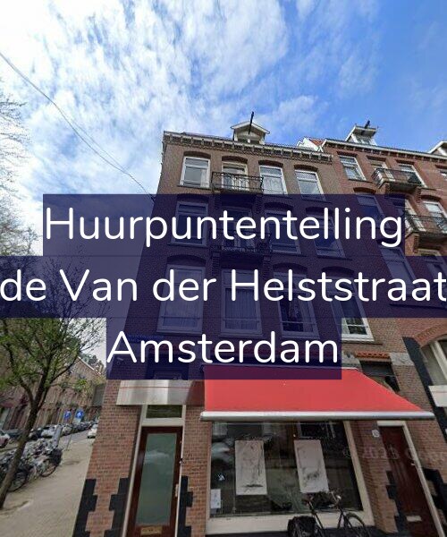 Foto gevel Huurpuntentelling voor Tweede Van der Helststraat 32-1, Amsterdam