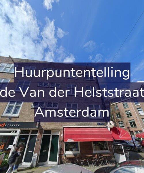 Foto gevel Huurpuntentelling voor Tweede Van der Helststraat 36-3, Amsterdam