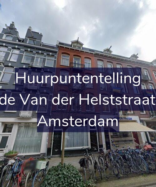Foto gevel Huurpuntentelling voor Tweede Van der Helststraat 13-H, Amsterdam
