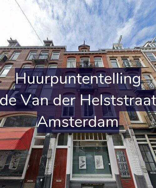 Foto gevel Huurpuntentelling voor Tweede Van der Helststraat 26-1, Amsterdam