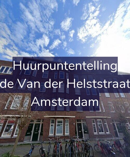 Foto gevel Huurpuntentelling voor Tweede Van der Helststraat 29-1, Amsterdam