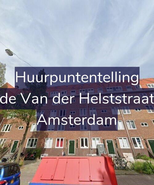 Foto gevel Huurpuntentelling voor Tweede Van der Helststraat 89-1, Amsterdam
