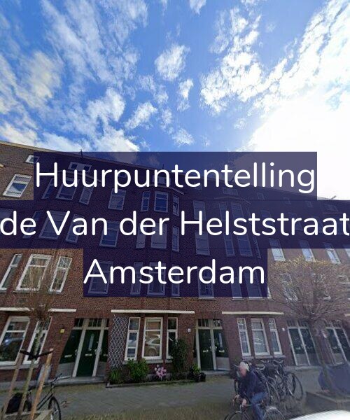 Foto gevel Huurpuntentelling voor Tweede Van der Helststraat 35-2, Amsterdam