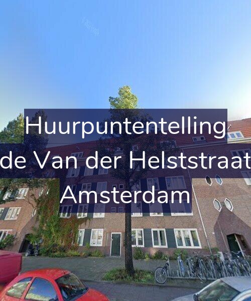 Foto gevel Huurpuntentelling voor Tweede Van der Helststraat 59-2, Amsterdam