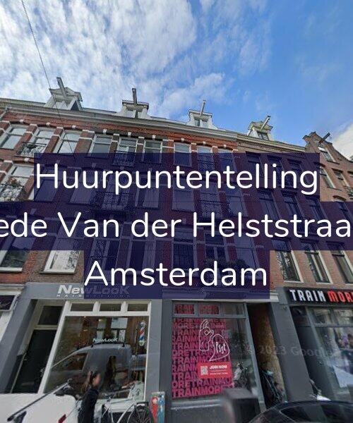Foto gevel Huurpuntentelling voor Tweede Van der Helststraat 8-4, Amsterdam