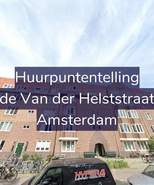 Foto gevel Huurpuntentelling voor Tweede Van der Helststraat 99-1, Amsterdam
