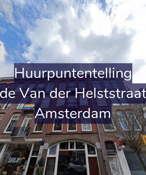 Foto gevel Huurpuntentelling voor Tweede Van der Helststraat 19-2, Amsterdam