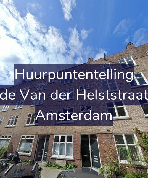 Foto gevel Huurpuntentelling voor Tweede Van der Helststraat 50-2, Amsterdam