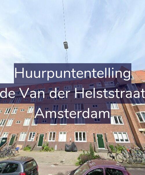 Foto gevel Huurpuntentelling voor Tweede Van der Helststraat 95-3, Amsterdam