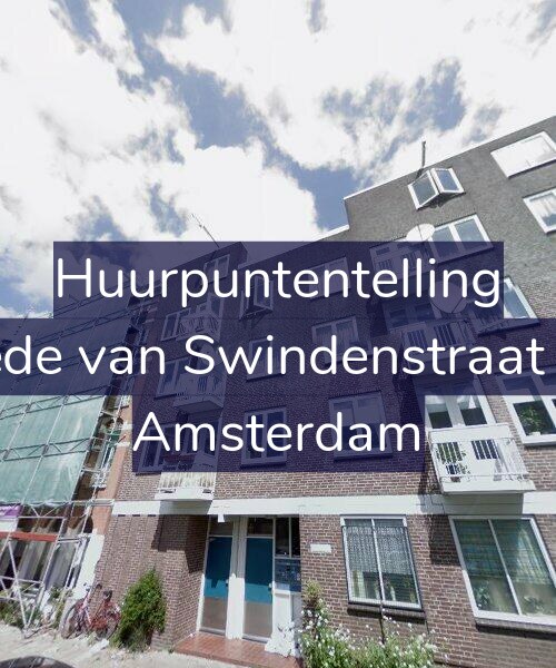 Foto gevel Huurpuntentelling voor Tweede van Swindenstraat 19-D, Amsterdam