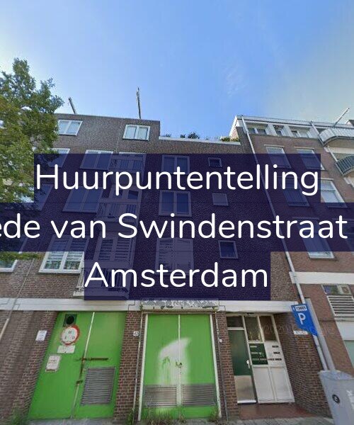 Foto gevel Huurpuntentelling voor Tweede van Swindenstraat 45-A, Amsterdam