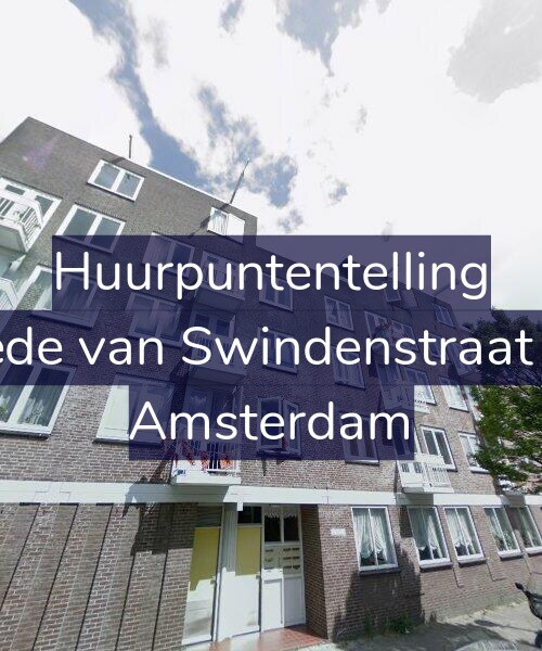 Foto gevel Huurpuntentelling voor Tweede van Swindenstraat 25-C, Amsterdam