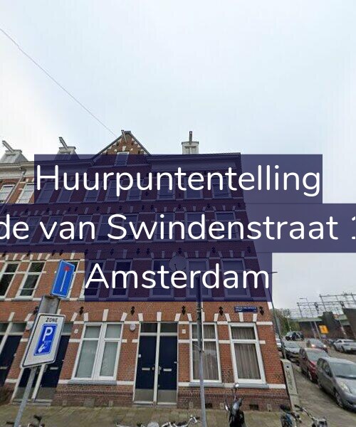 Foto gevel Huurpuntentelling voor Tweede van Swindenstraat 125-H, Amsterdam