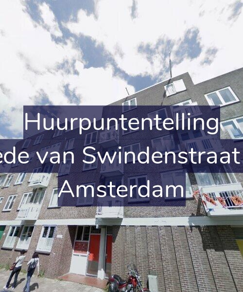 Foto gevel Huurpuntentelling voor Tweede van Swindenstraat 23-E, Amsterdam