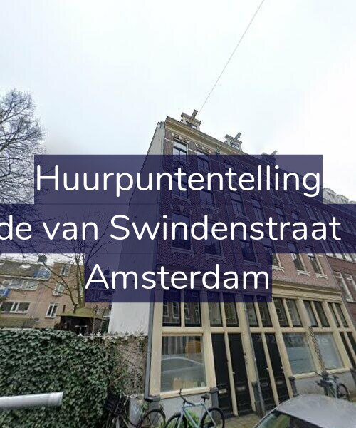 Foto gevel Huurpuntentelling voor Tweede van Swindenstraat 190-2, Amsterdam