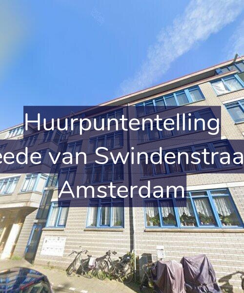 Foto gevel Huurpuntentelling voor Tweede van Swindenstraat 80, Amsterdam
