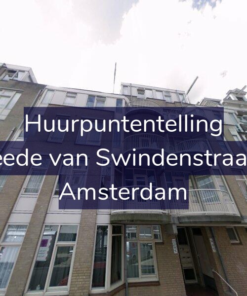 Foto gevel Huurpuntentelling voor Tweede van Swindenstraat 22, Amsterdam