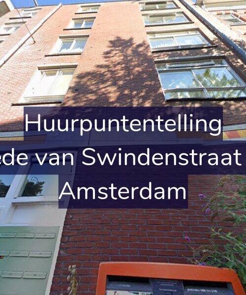 Foto gevel Huurpuntentelling voor Tweede van Swindenstraat 59-A, Amsterdam