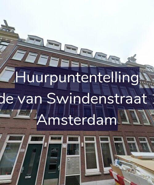 Foto gevel Huurpuntentelling voor Tweede van Swindenstraat 178-C, Amsterdam