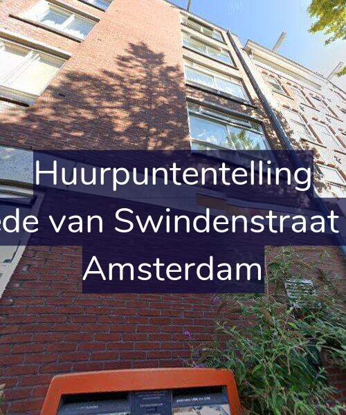 Foto gevel Huurpuntentelling voor Tweede van Swindenstraat 61-D, Amsterdam