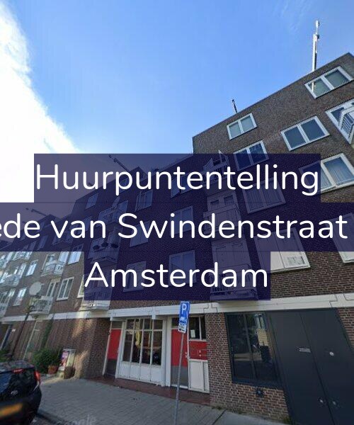 Foto gevel Huurpuntentelling voor Tweede van Swindenstraat 31-A, Amsterdam