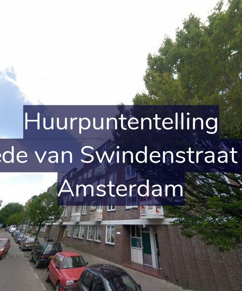 Foto gevel Huurpuntentelling voor Tweede van Swindenstraat 27-A, Amsterdam